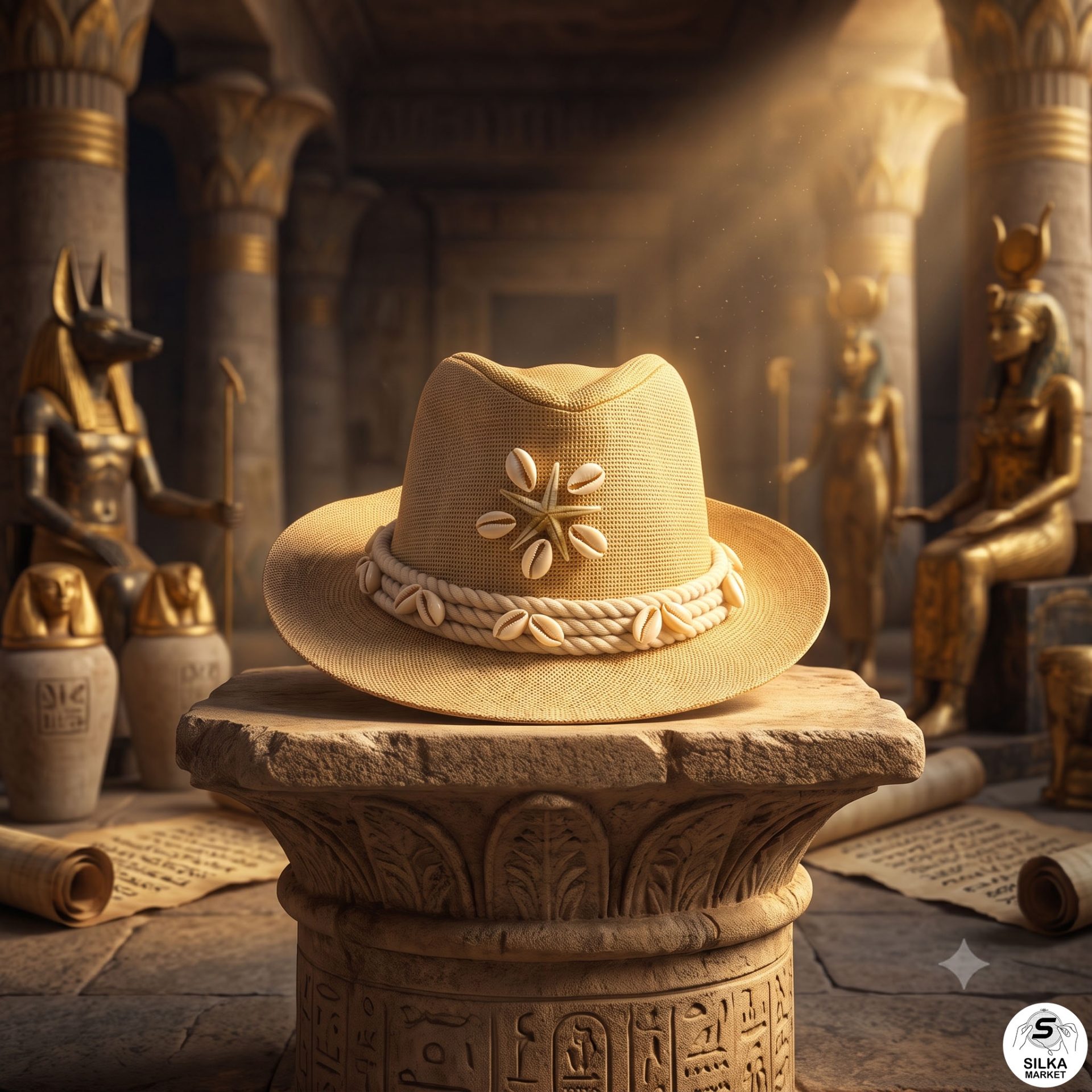 Bohemian style summer hats