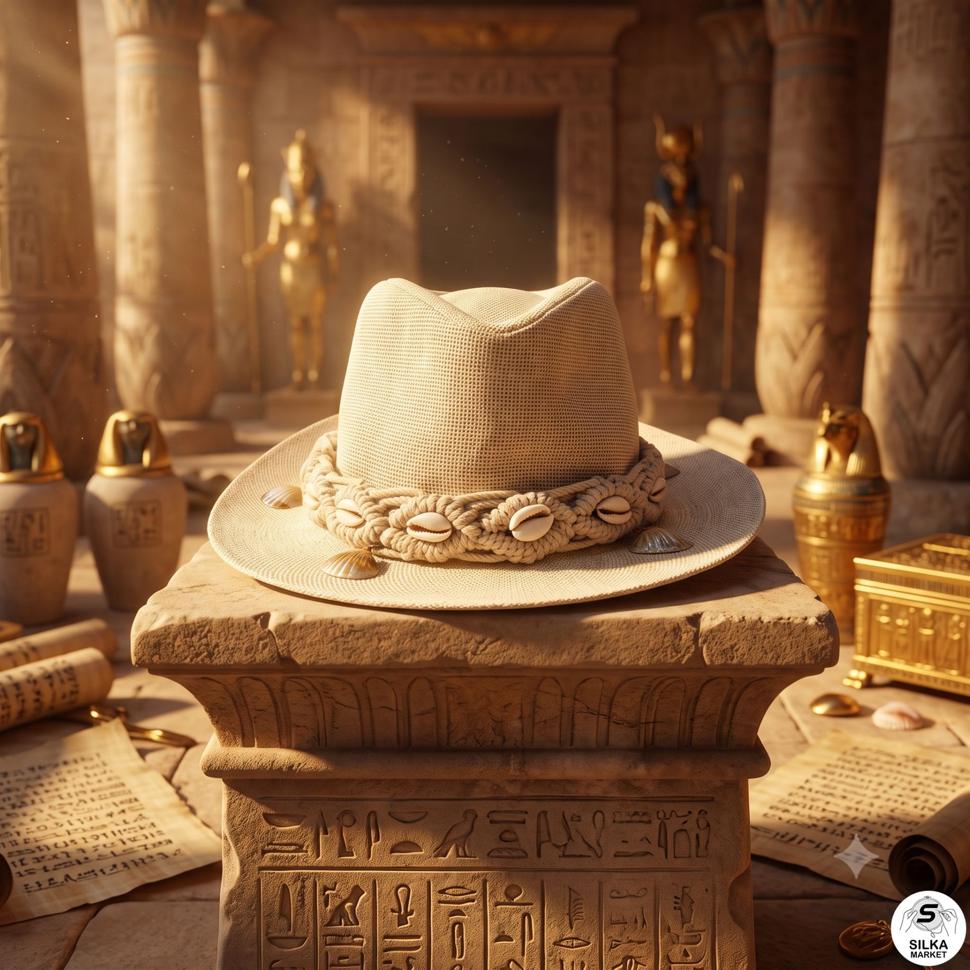 Bohemian style summer hats